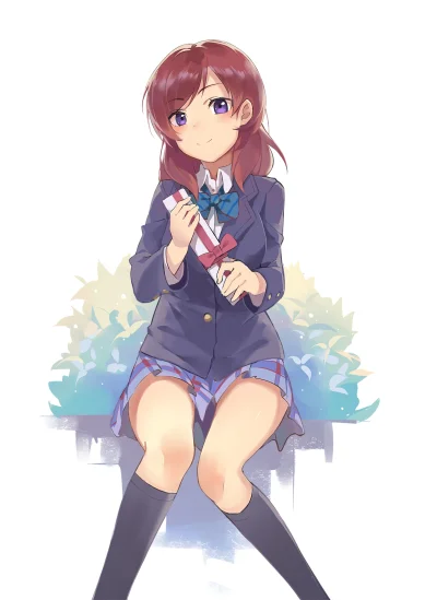 80sLove - Maki Nishikino z anime Love Live - autor: 549931510
http://www.pixiv.net/m...