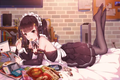 Hajak - #randomanimeshit #maid