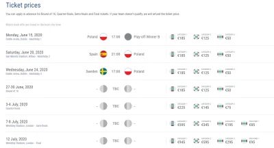 mat9 - Ruszyła sprzedaż biletów na #euro2020 #mecz #euro #reprezentacja #pilkanozna #...