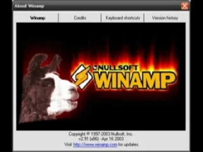 IvanBarazniew - > Winamp, it really whips the llama's ass!
