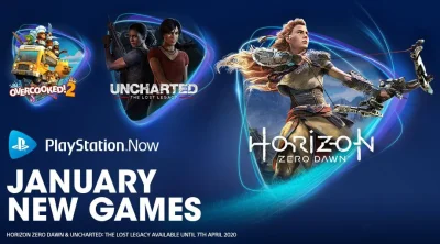 janushek - Drugiego stycznia zostaną dodane trzy nowe gry do PlayStation Now: Horizon...