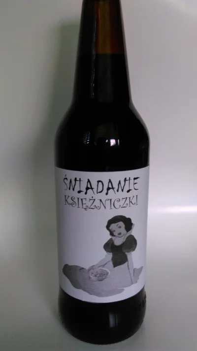 caru - Oatmeal stout tydzień temu rozlany. To moja druga warka, obie warzone z zacier...