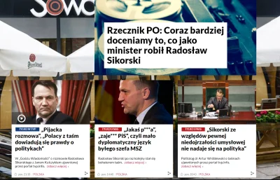 FabianBlendzior - Ale ich ten Sikorski boli od czasu jak są podejrzenia, że będzie ka...