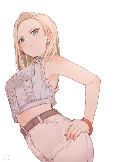 bakayarou - #randomanimeshit #dragonball #android18 #animeart #anime #