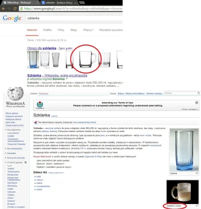 S.....c - @trzeci: szklanka z uchem.