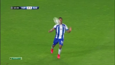 ryzu - Jackson Martinez, FC Porto 3 - 1 Bayern #golgif #mecz