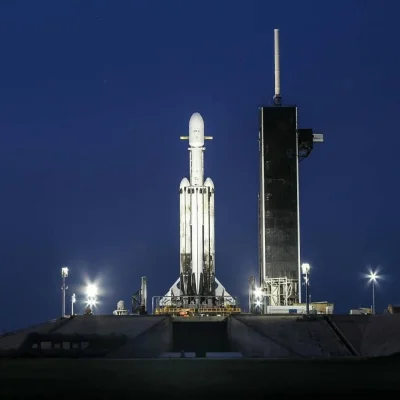 ahura_mazda - Hello, baby! 
Falcon Heavy gotowy do startu!

T-minus 10h

#spacex #fal...