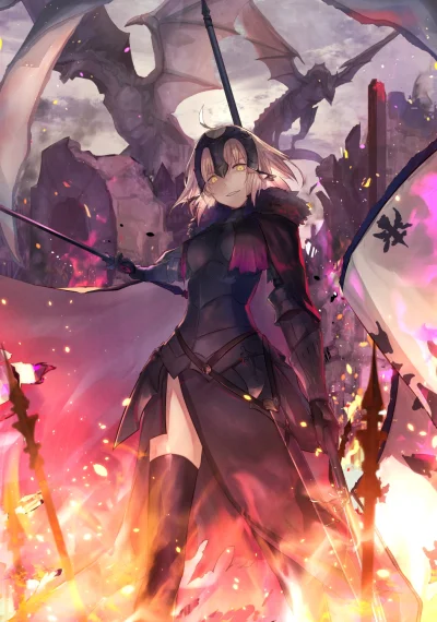 bakayarou - #randomanimeshit #fate #fategrandorder #jeannealter #zakolanowkianime #gi...