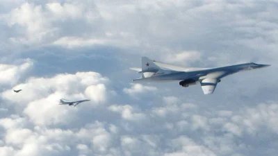 CanisLupusLupus - Rosjanie znów prowokują NATO-wską obronę powietrzną. Tu-160 przechw...