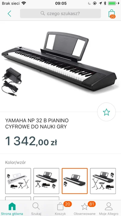 N.....A - @Aggressiv: ja bym nieco dołożyła i kupiła pianino cyfrowe. Keyboard to mas...
