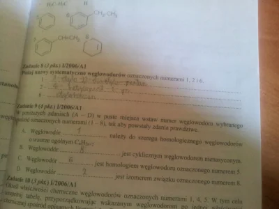 j.....w - #chemia #japecznikontent #matura
Dlaczego 8 jest cyklicznym weglowodorem?