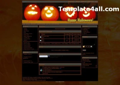 pameladesign - Happy Halloween Phpfusion Theme Design #design #phpfusion #halloween =...