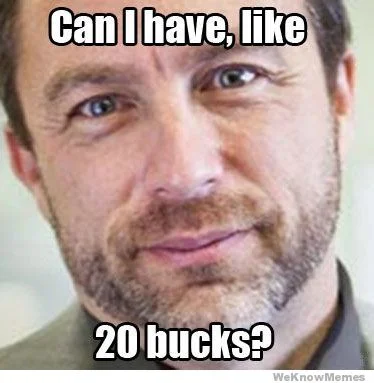 n.....y - @iterazwchodzejacalynabialo: (Jimmy Wales - założyciel wiki) ( ͡° ͜ʖ ͡°)