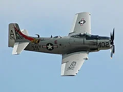 pablo397 - śmigłowe szturmowe Douglas A-1 Skyraider brały udział w wojnie w korei i w...