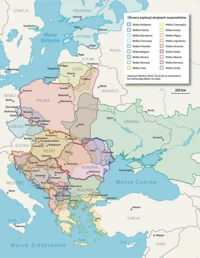 nom_om - Mapa przedstawiająca Europę Środkową/Wschodnią/Południową, oraz to jak nacjo...