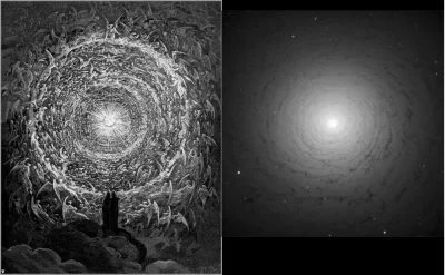 GilbertusAlbans - #podobienstwa #ciekawostki #malarstwo i #astronomia
Po lewej obraz...