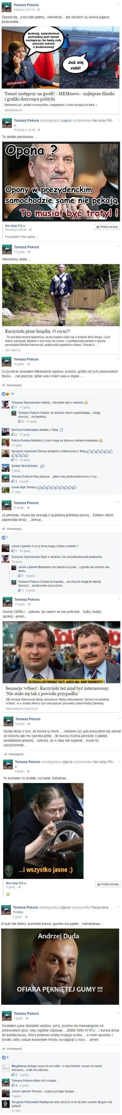 m.....6 - Tomasza Pokorę niech zbada specjalista, to jest drugi Cyba.

https://www....