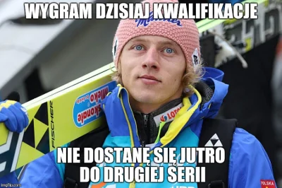 TadeuszSynZygmunta - Czyżby dzisiaj klasycznie? ( ͡° ͜ʖ ͡°)
#skoki