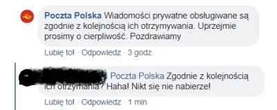 piotr-ludwinski - Oto kolejna wymówka naszej wspaniałej narodowej poczty polskiej na ...