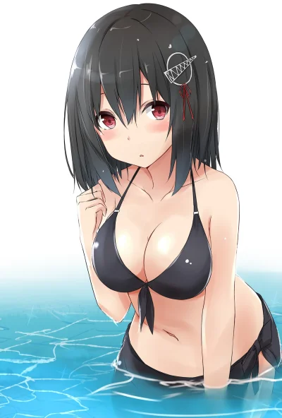 Azur88 - #randomanimeshit #anime #kantaicollection #haguro #bikini #swimsuit