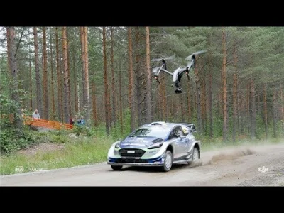 przemomemoo - Dron na rajdzie WRC. Może nie relacja (swoją drogą mocno monotonne tak ...