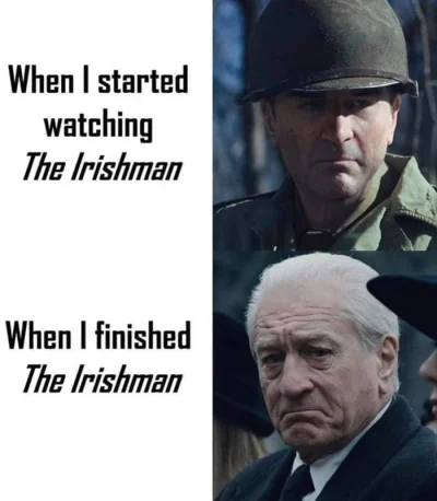 k.....n - "Irlandczyk" na Netflix.. 3 godziny ( ಠ_ಠ) Warto 3 godziny oglądać?
#netfl...