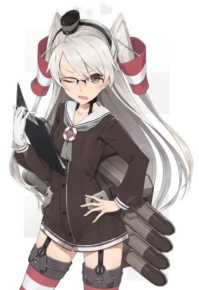 Banri - #randomanimeshit #kantaicollection #meganekko #amatsukaze #hayashikewi