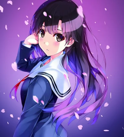 l.....f - #randomanimeshit #saenaiheroinenosodatekata #megumikatou #deviantart #