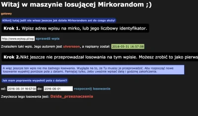 u.....n - @ulversson: Wołam @Dzida_przeznaczenia jako zwyciężce losowania o kontakt n...