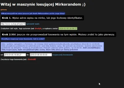 dredyk - Wyniki losowania, Hitman leci w ręce @domski. Proszę o wiadomość na priva z ...