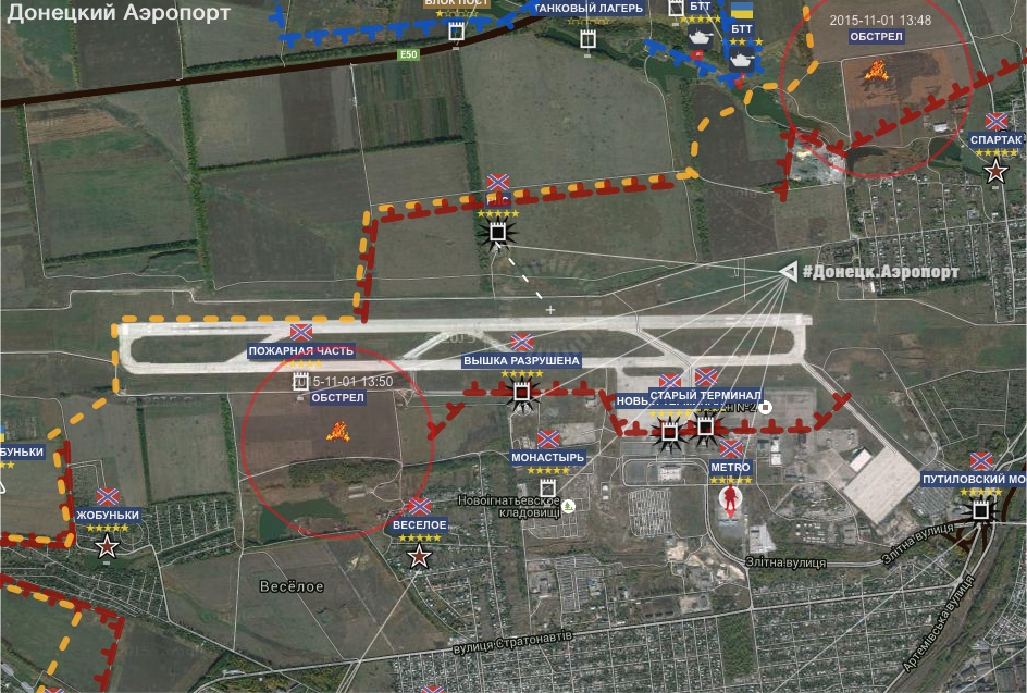 Карта спартак донецкая область