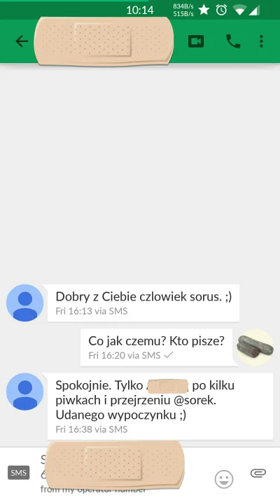 sorek - Dostaje czasem takie wiadomości. Mega miło mi się robi od tego. Dziękuję mire...