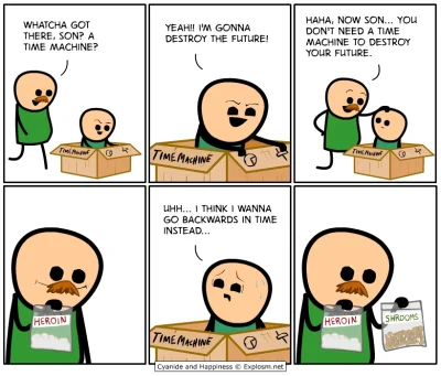 b.....e - xD
#cyanideandhappiness #cyniczniiweseli #komiks #humorobrazkowy #humor