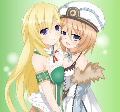 w.....8 - #randomanimeshit #choujigengameneptune #vert #blanc @MlodyDziadzioSpamer