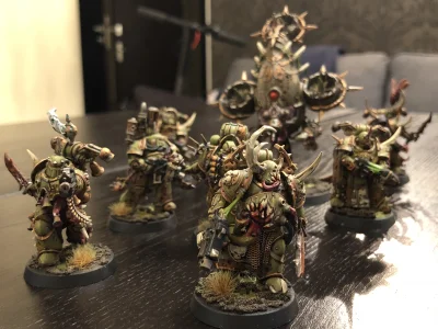 Ciap - Powolutku papcio nurgle zaczyna przybierać na sile.

#wh40k #warhammer40k #mod...