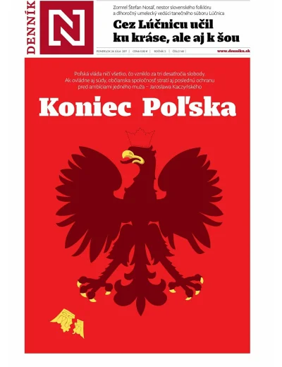 adi2131 - Słowacki dziennik jutro z taką okładką
#polityka #4konserwy #neuropa