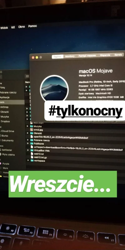 normanos - Wreszcie... #tylkonocny #macos #mac