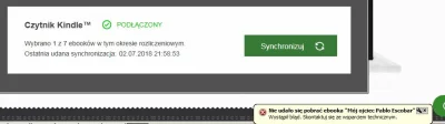 PanPietruszka - miał ktoś podobny problem z #legimi na #kindle? Niby synchro jest a e...