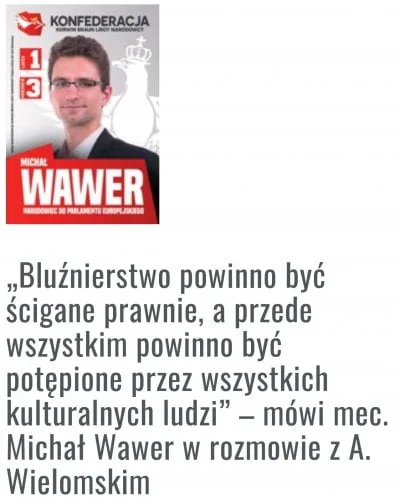 M.....k - Od 29 kwietnia do 25 mają będę publikował poniższy wpis, aby odradzać głoso...