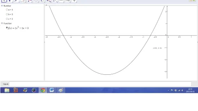 S.....a - Orientuje się ktoś jak zmienia się wykres funkcji f(x)=ax^2+bx+c, kiedy b=5...