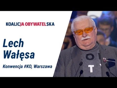 zino - Lech Wałęsa wzywa PEO do rezygnacji z wyborów, bo są przegrywami.
Najpierw ow...