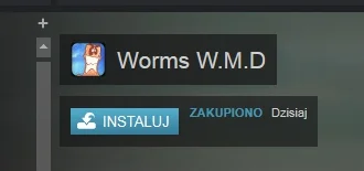 Uzytkownik_Wykopu - (ง♥ʖ̯♥)ง
#worms #steam #steamsale - aktualnie za 36 monet (-66%)...
