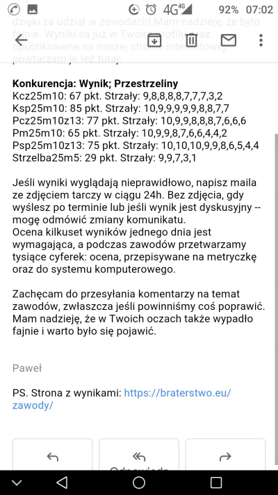 Gandezz - Moje trzecie zawody w życiu. 
Jestem bardzo zadowolony. Pierwsze zawody z m...