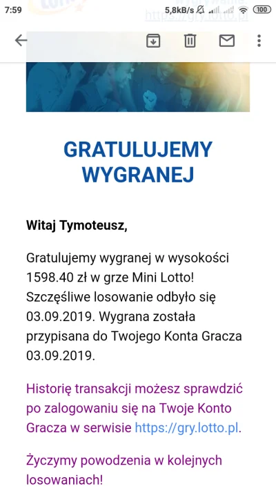 diszowski - To będzie dobry dzień 

#lotto #wygryw