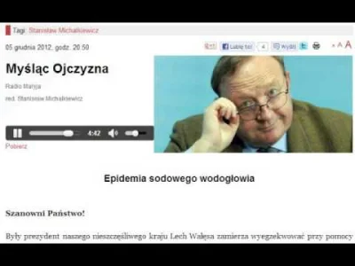 Jewpacabraa - @lechwalesa: 
Były prezydent naszego nieszczęśliwego kraju Lech Wałęsa ...