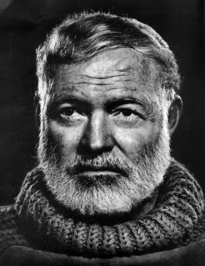 Cinex - @LordVetinari: sorry ale Hemingwaya to on w ogóle nie przypomina ( ͡° ͜ʖ ͡°)