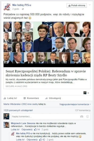 maxPL - To jak, walczą o konstucje a sami maja ja w dupie. To sie chyba jakos nazywa ...