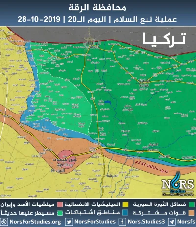 K.....e - Świeżutka mapa w okolicach Tal Abyad oraz Ayn Issa.
28 Października tym ra...