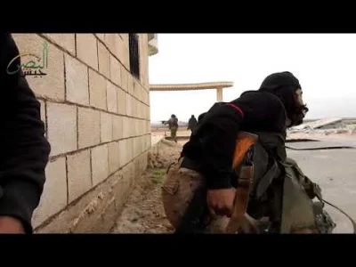 60groszyzawpis - Kolejne nagranie od Dżaisz al-Nasr. Rebelianci dwoma pojazdami opanc...