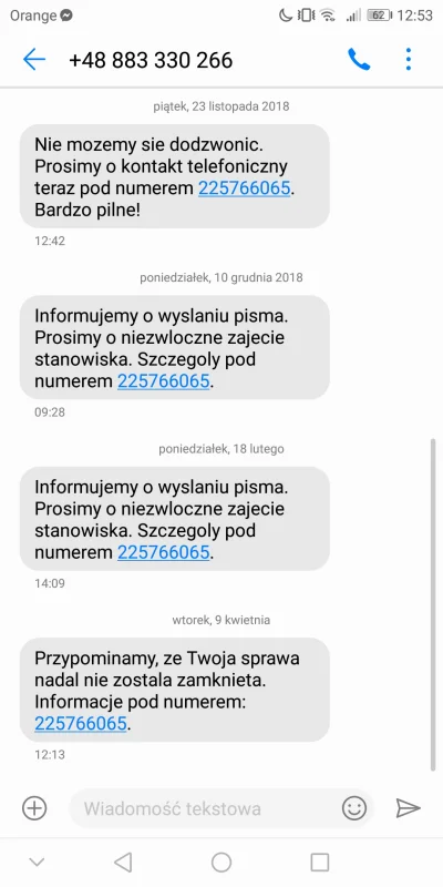 Dechiko - @tler: mam ten sam problem, 
Jak nie sms, to wydzwaniają do starego właścic...